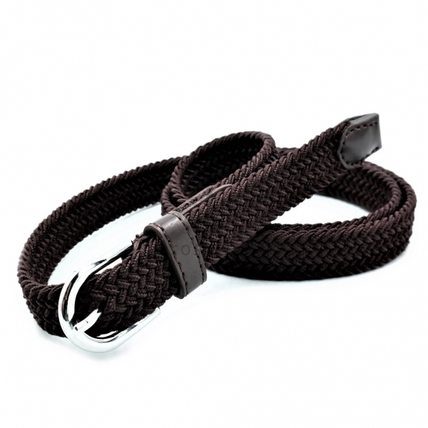 Жіночий пасок. Гумка з металевою пряжкою