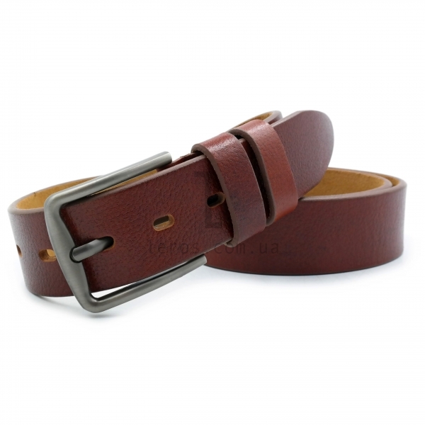Чоловічий шкіряний ремінь