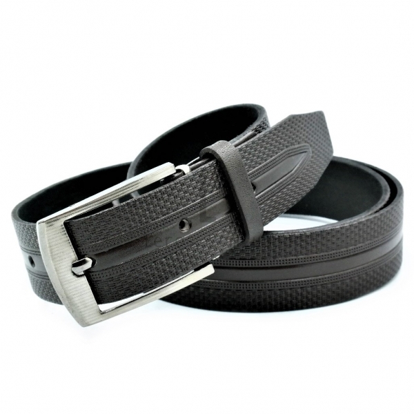 Чоловічий ремінь класичний (шкіра)