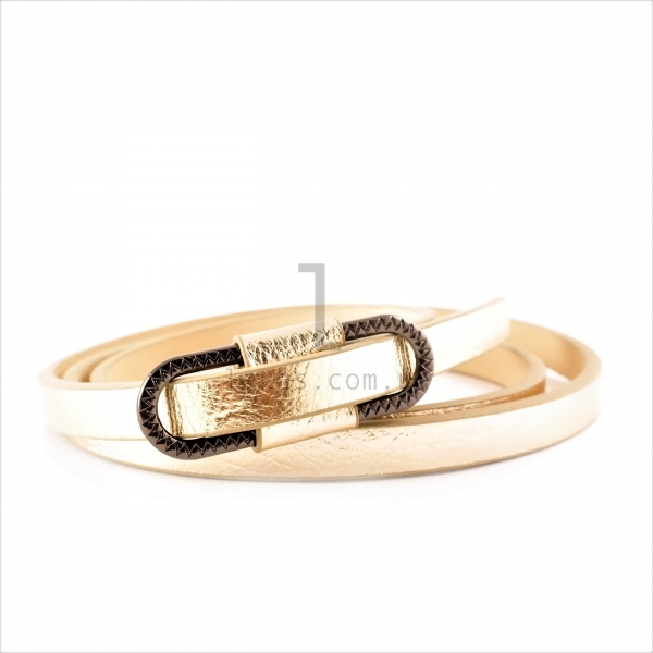 Жіночий ремінь (шкір-зам)