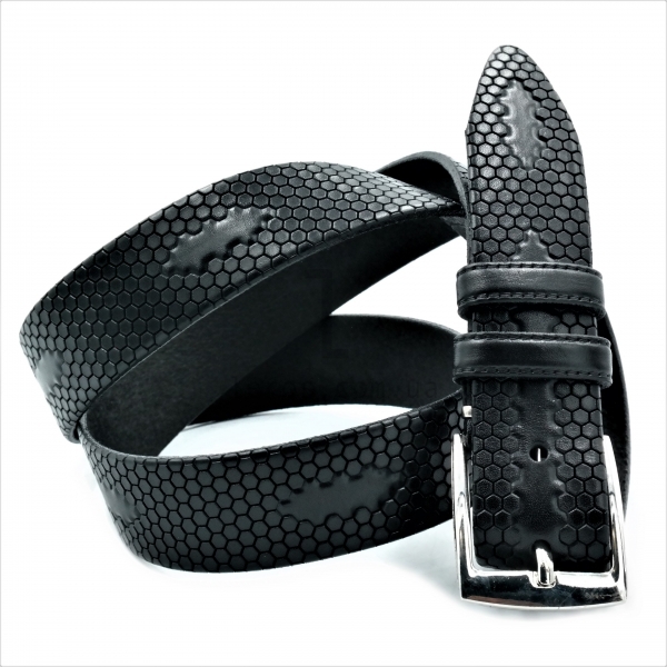 Чоловічий ремінь класичний (шкіра)