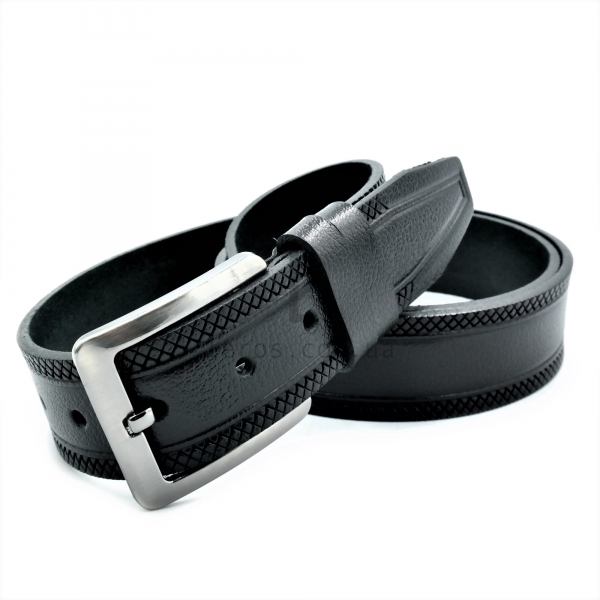 Чоловічий шкіряний ремінь