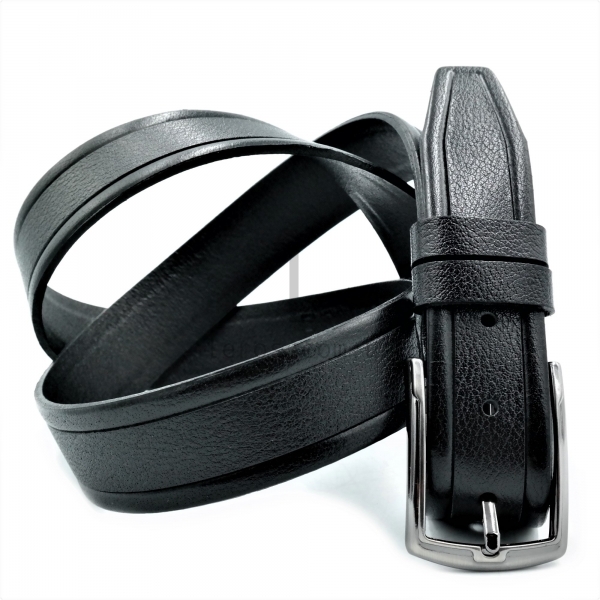 Чоловічий ремінь класичний (шкіра)