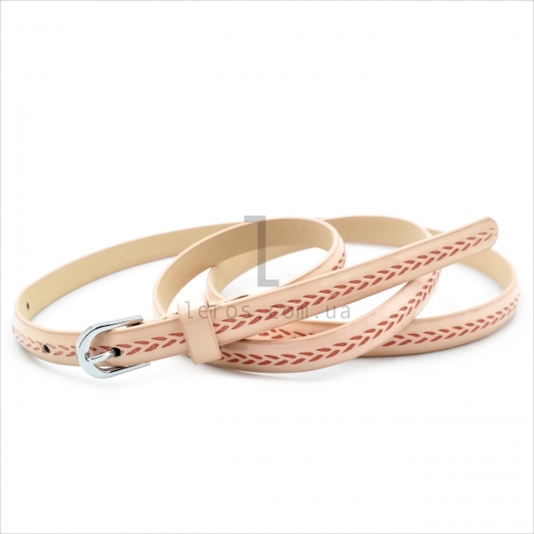 Жіночий ремінь (шкір-зам)