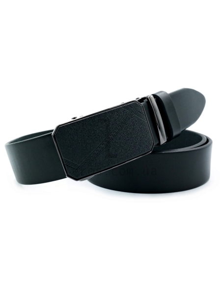 Чоловічий шкіряний ремінь із автоматичною пряжкою