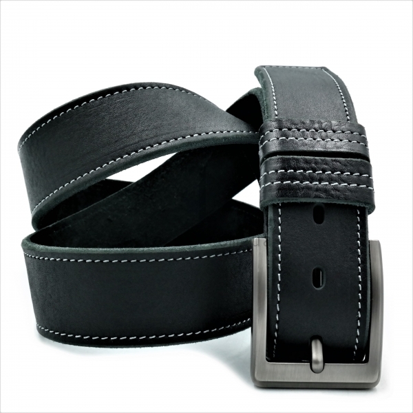 Чоловічий шкіряний ремінь