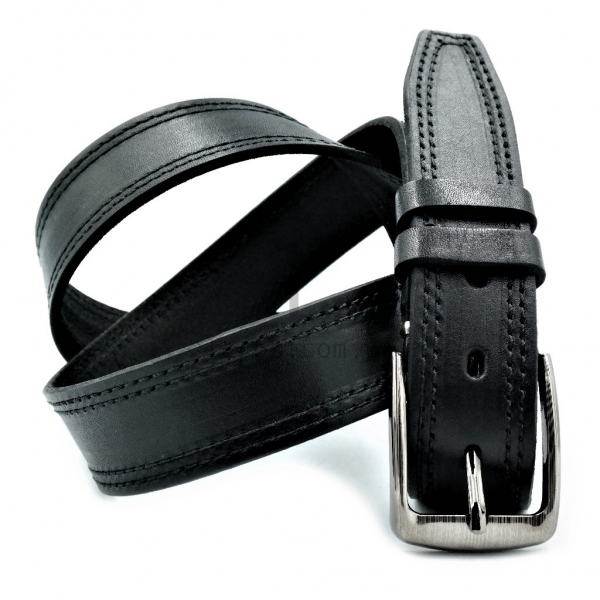 Чоловічий ремінь класичний (шкіра)