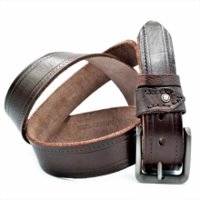 Чоловічий шкіряний ремінь