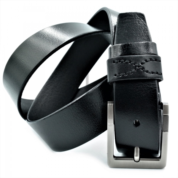 Чоловічий шкіряний ремінь