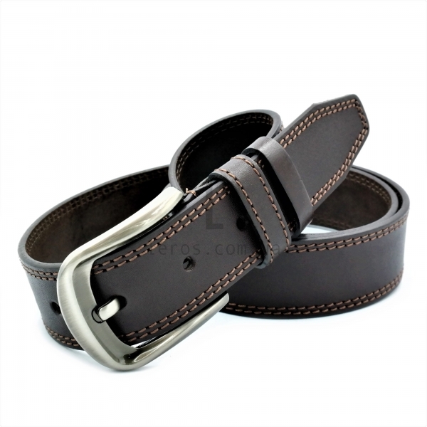 Чоловічий шкіряний ремінь
