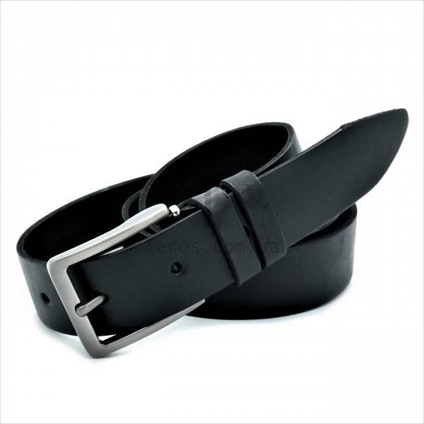Чоловічий ремінь класичний (шкіра)