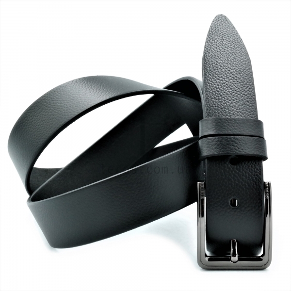Чоловічий ремінь класичний (шкіра)