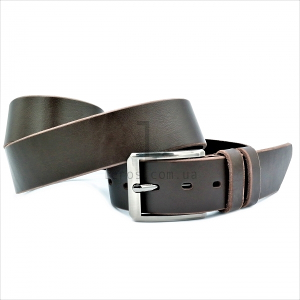 Чоловічий шкіряний ремінь під джинси.
