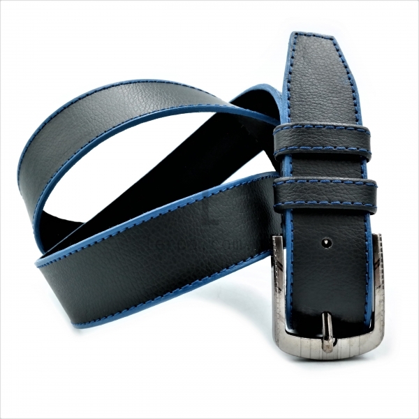 Чоловічий ремінь класичний (шкір-зам)