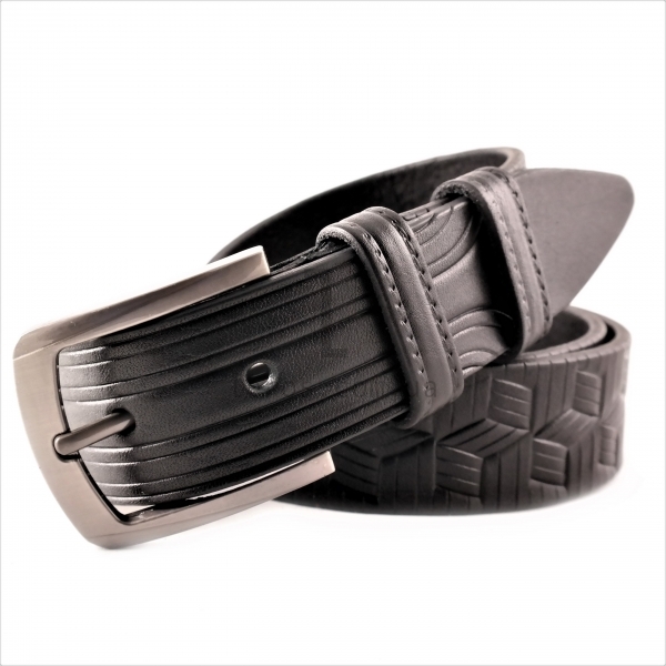 Чоловічий ремінь класичний (шкіра)