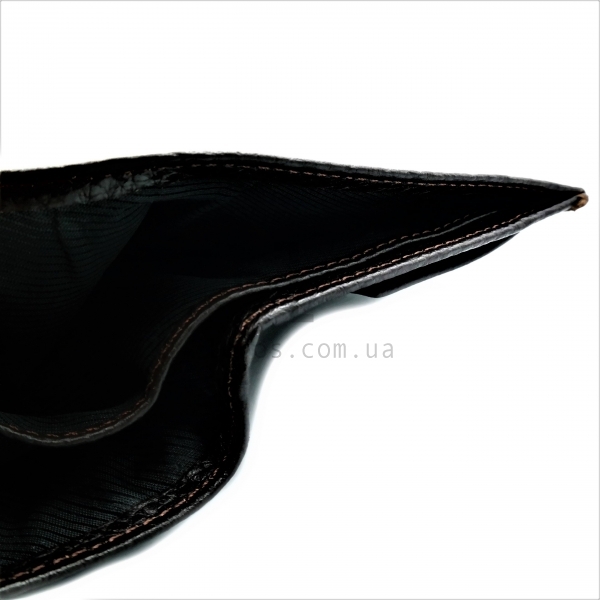 Чоловічий шкіряний гаманець Темно-коричневий