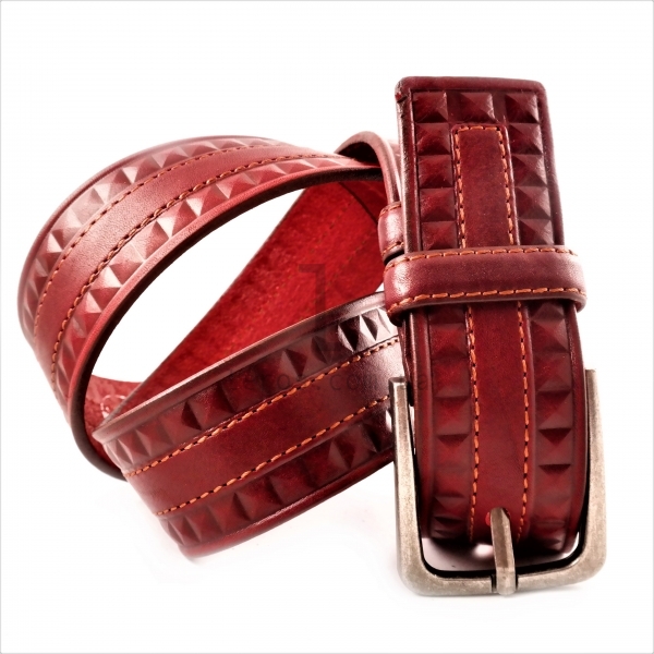 Чоловічий шкіряний ремінь