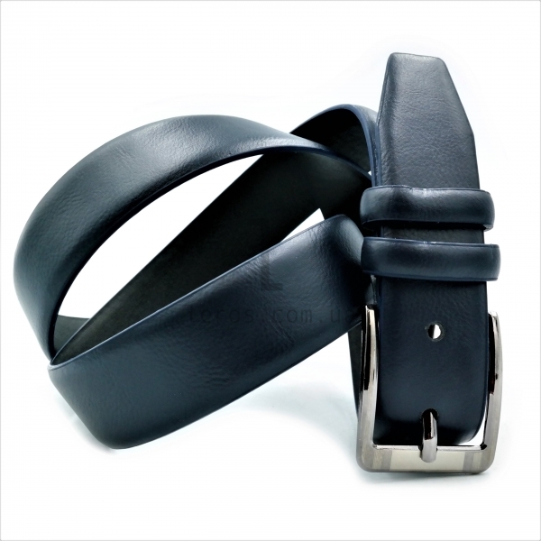 Чоловічий ремінь класичний (шкір-зам)