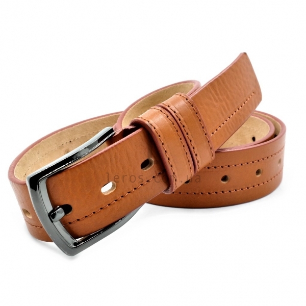 Чоловічий шкіряний ремінь