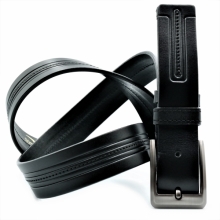 Чоловічий ремінь класичний (шкіра)