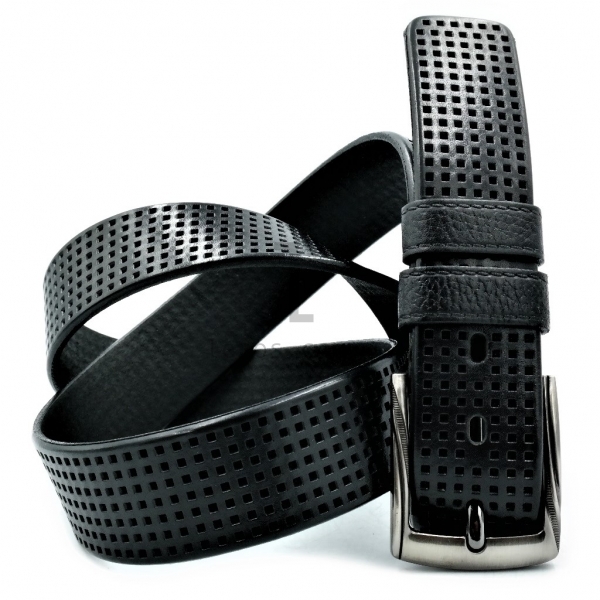 Чоловічий шкіряний ремінь