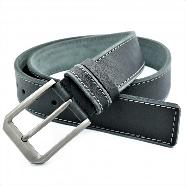 Чоловічий шкіряний ремінь під джинси.