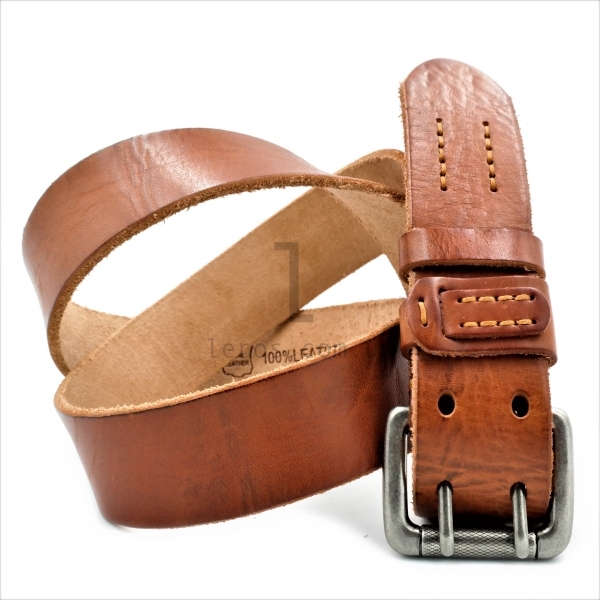 Чоловічий шкіряний ремінь