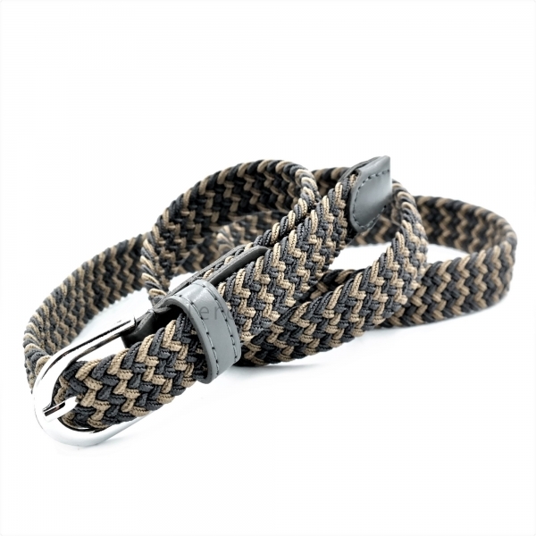 Жіночий пасок. Гумка з металевою пряжкою