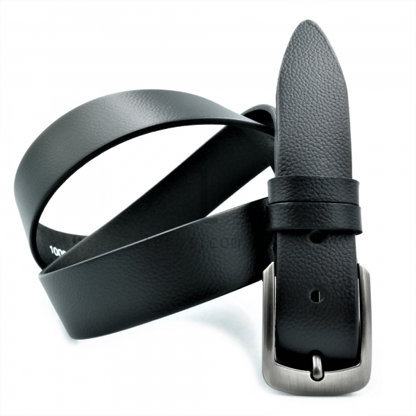 Чоловічий ремінь класичний (шкіра)