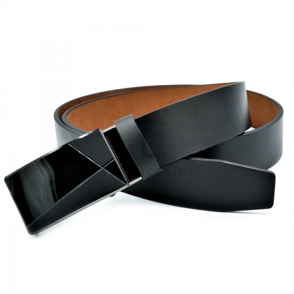 Чоловічий ремінь із затискною пряжкою