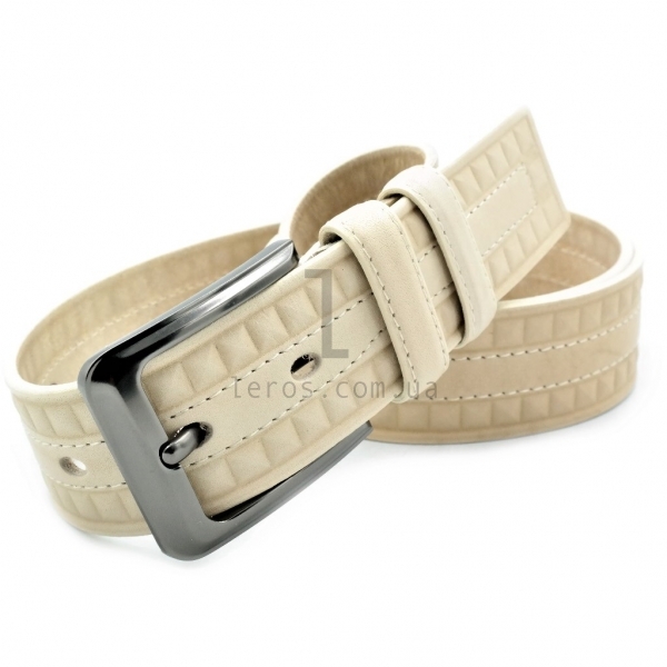 Чоловічий шкіряний ремінь