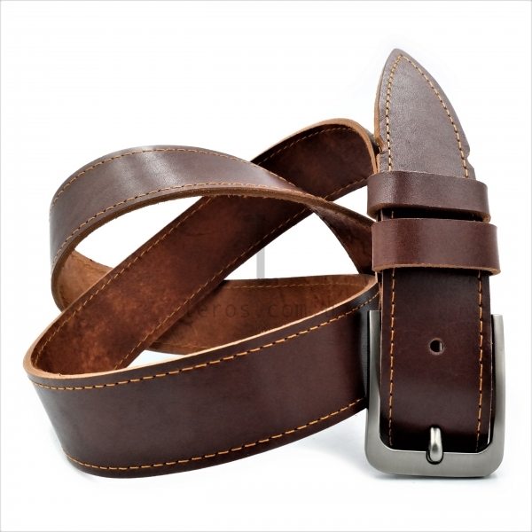 Чоловічий шкіряний ремінь