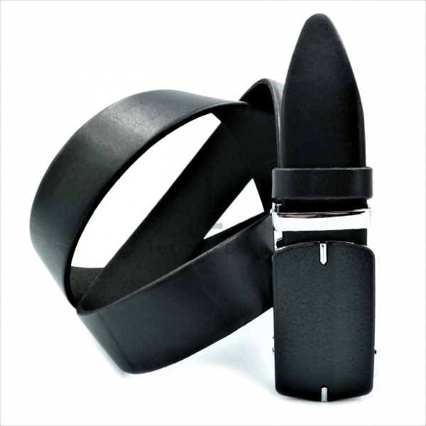 Чоловічий шкіряний ремінь із автоматичною пряжкою