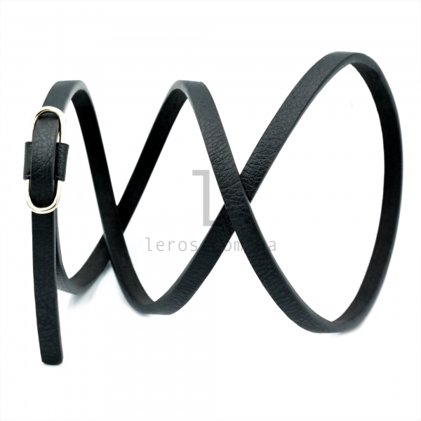 Жіночий ремінь "затискач" (шкір-зам)