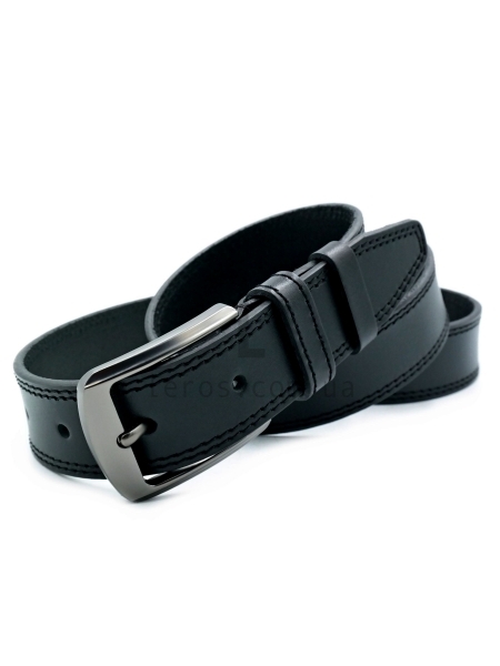 Чоловічий ремінь класичний (шкіра)
