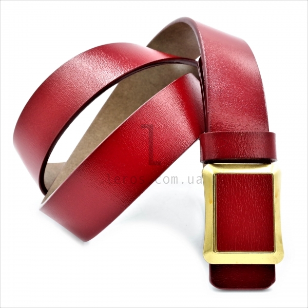 Жіночий ремінь (шкіряний)