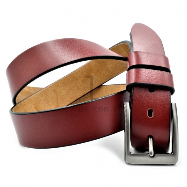 Чоловічий шкіряний ремінь