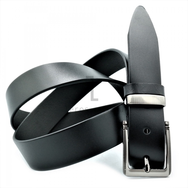 Чоловічий ремінь класичний (шкіра)