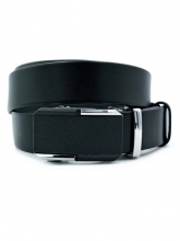 Чоловічий шкіряний ремінь із автоматичною пряжкою