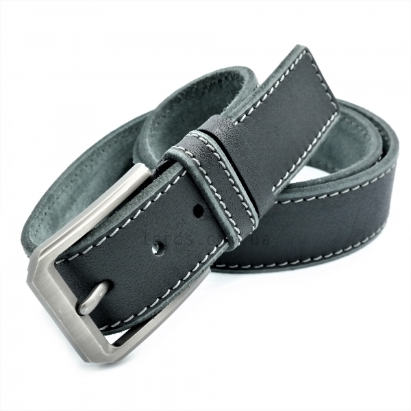 Чоловічий шкіряний ремінь під джинси.