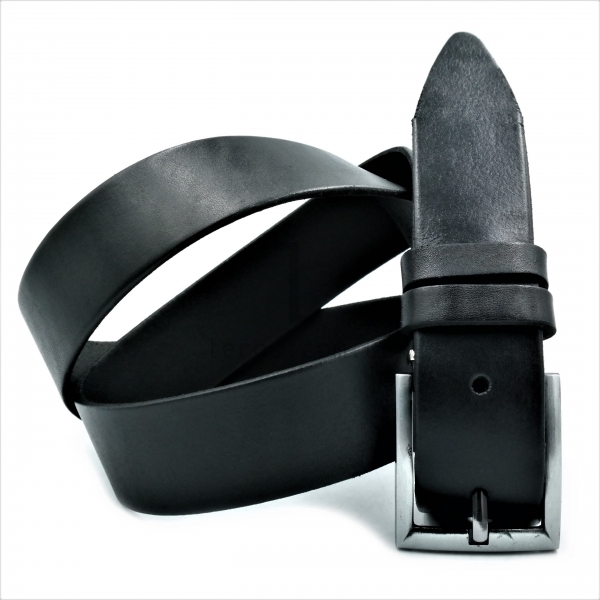 Чоловічий ремінь класичний (шкіра)