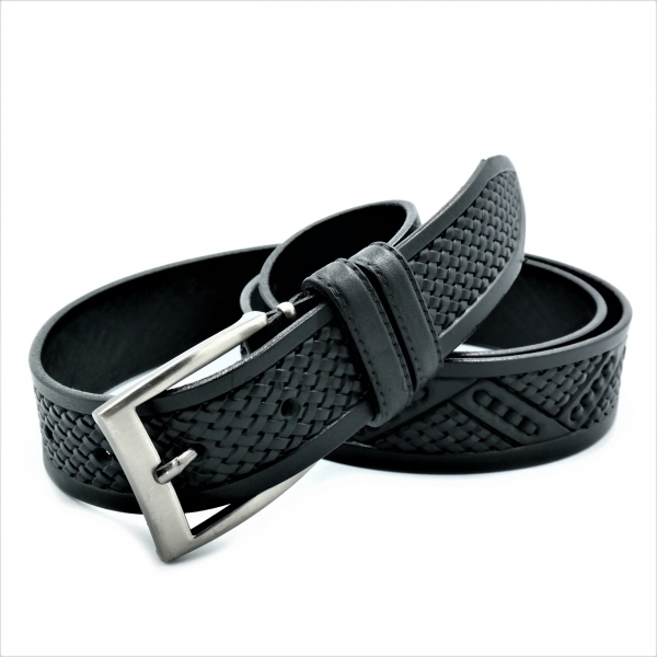 Чоловічий ремінь класичний (шкіра)