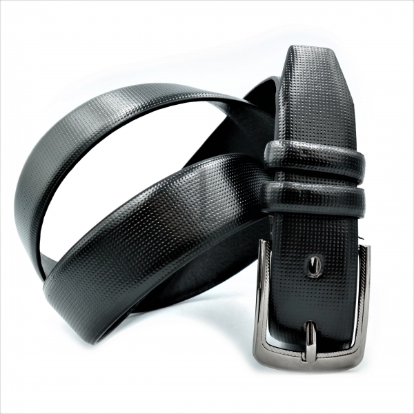 Чоловічий ремінь класичний (шкір-зам)