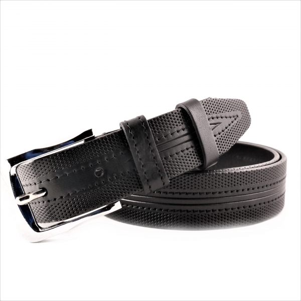 Чоловічий ремінь класичний (шкіра)