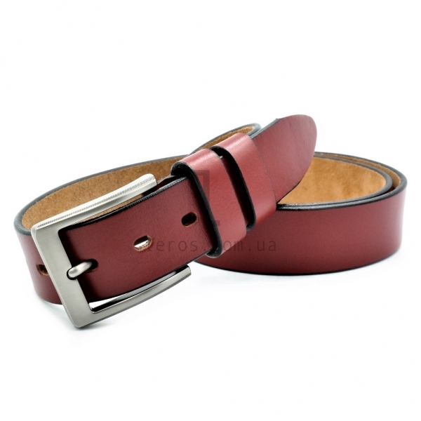 Чоловічий шкіряний ремінь