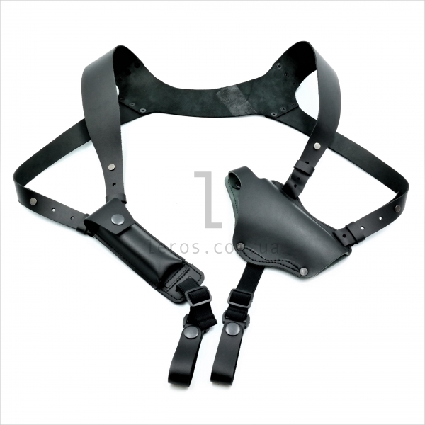 Кобура шкіряна наплічна