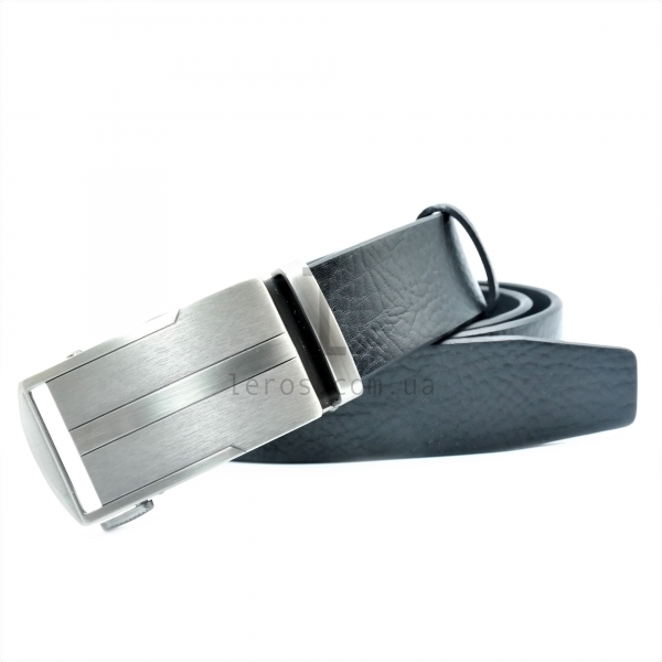 Чоловічий шкіряний ремінь із автоматичною пряжкою