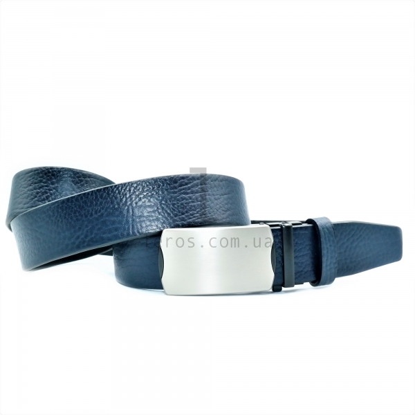 Чоловічий шкіряний ремінь із автоматичною пряжкою