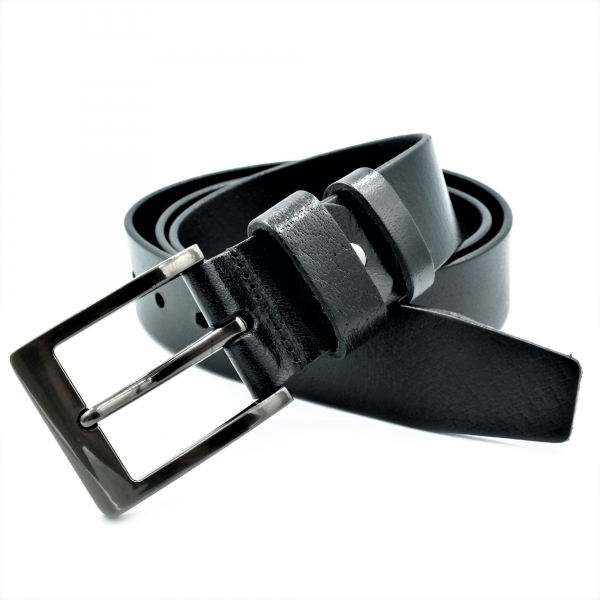 Чоловічий шкіряний ремінь