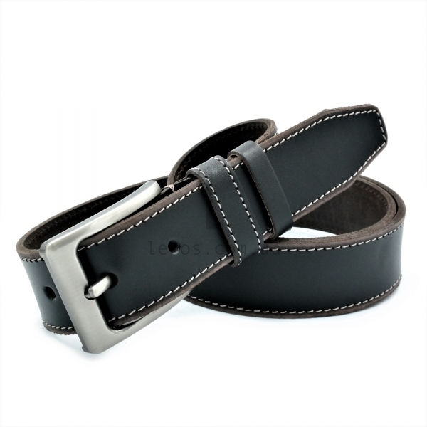 Чоловічий шкіряний ремінь